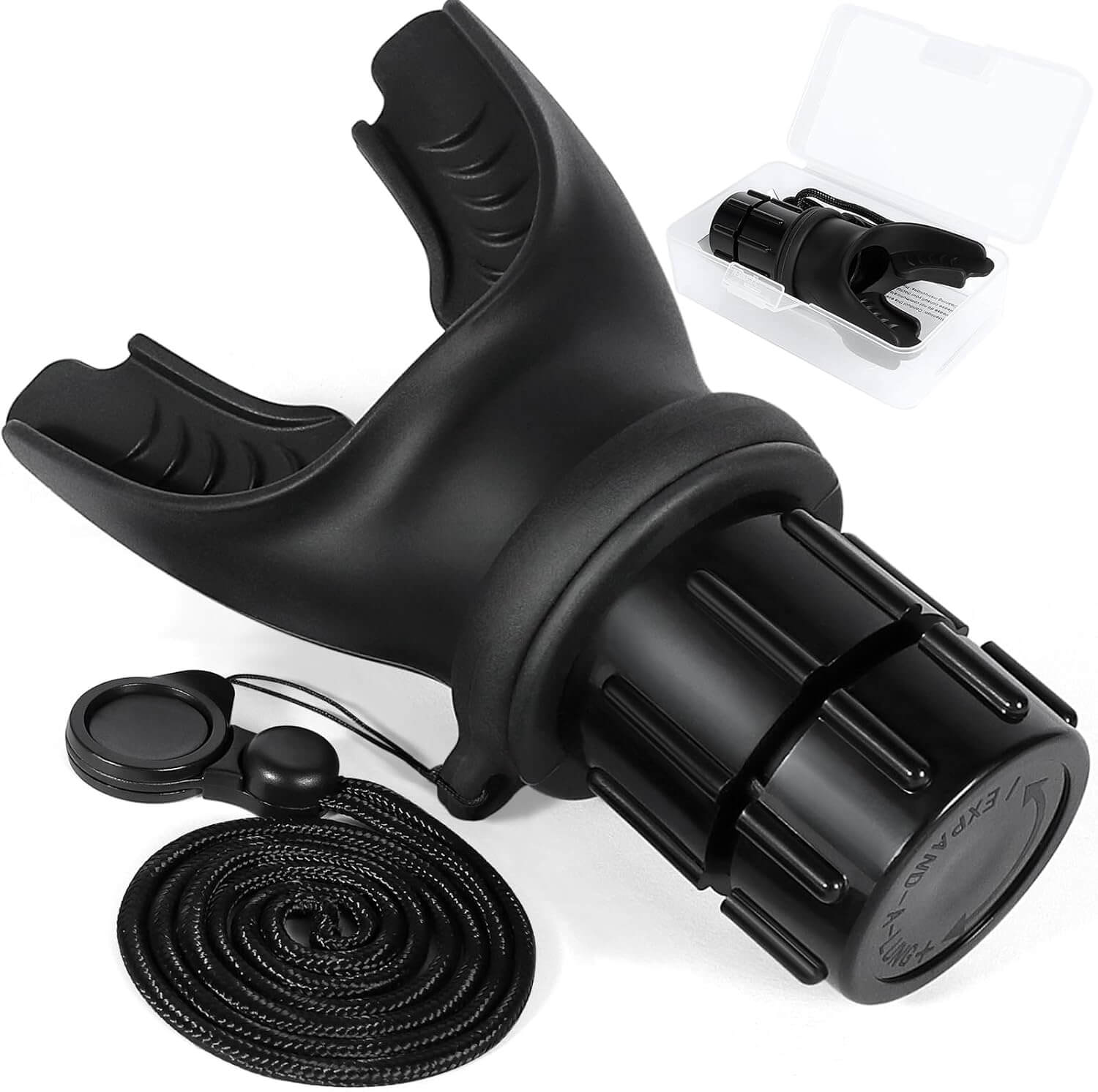 Herbionyx Lung Vitality Breathing Trainer for improved respiratory function and lung capacity.