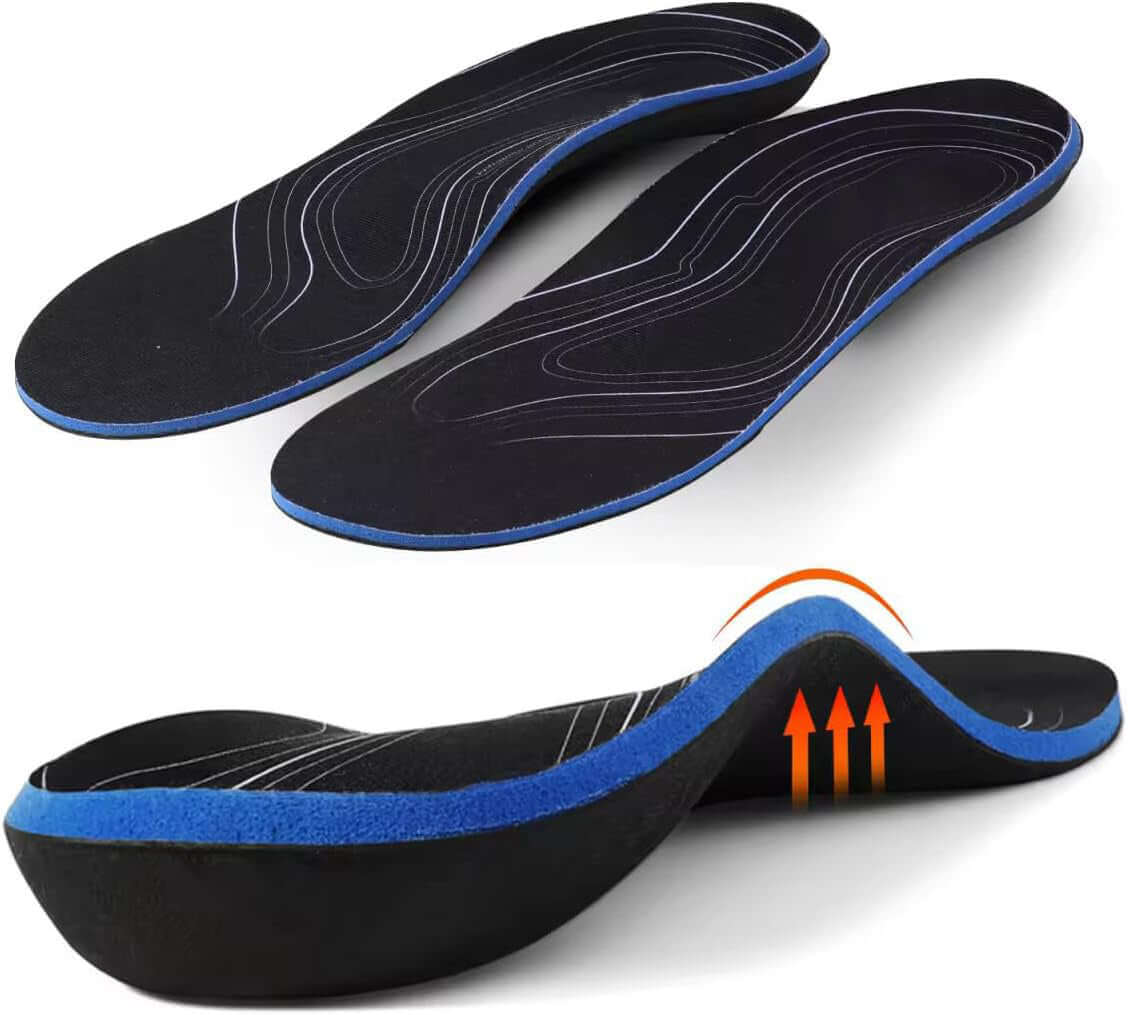 Herbionyx orthopedic insoles featuring advanced arch support for all-day comfort and pain relief.
