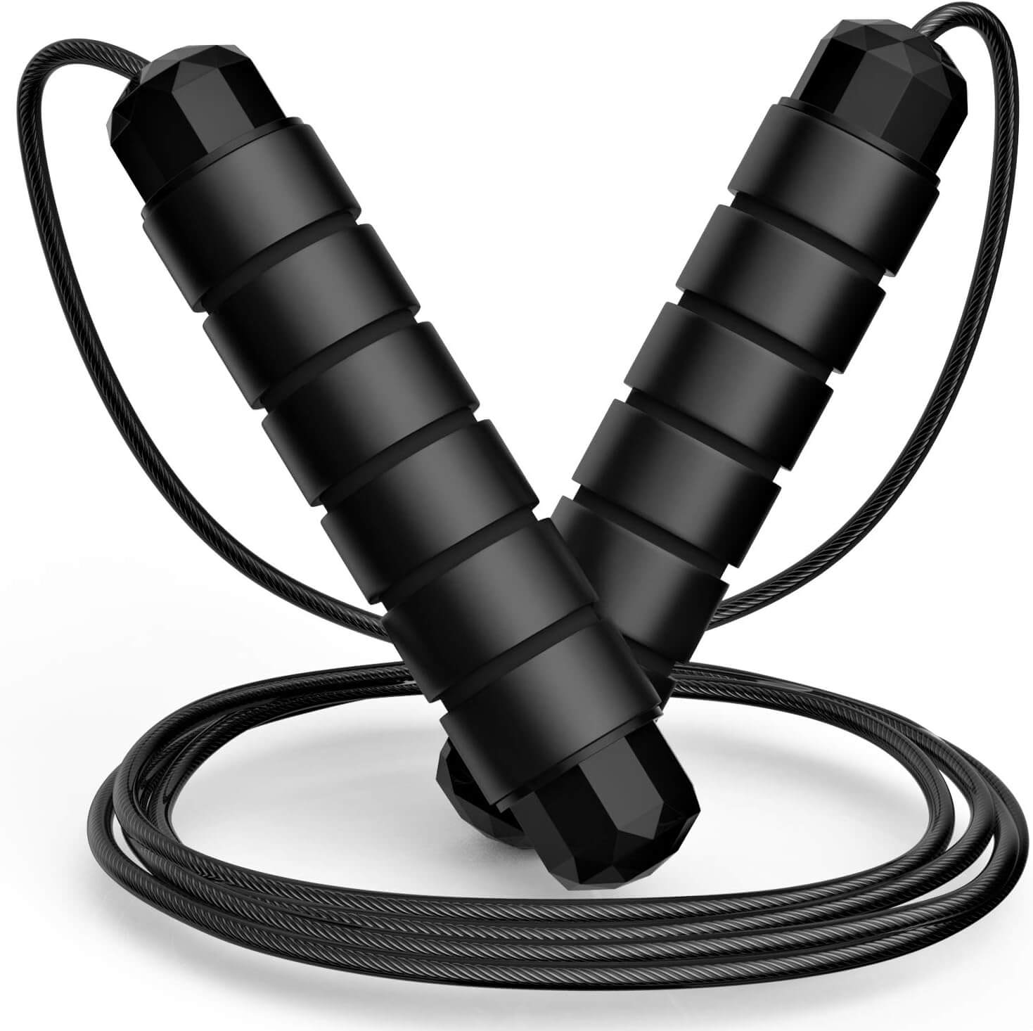 Herbionyx Speed Jump Rope with durable design, adjustable length, and tangle-free smooth rotation for effective workouts.